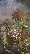 Ernest Quost Roses,Decorative Panel Sweden oil painting artist